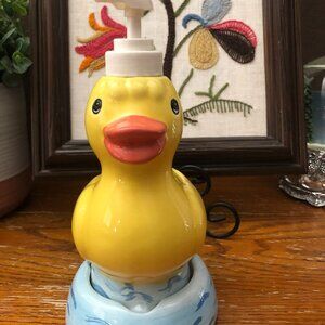 Yellow Rubber Duck Allure 1999 Soap Dispenser